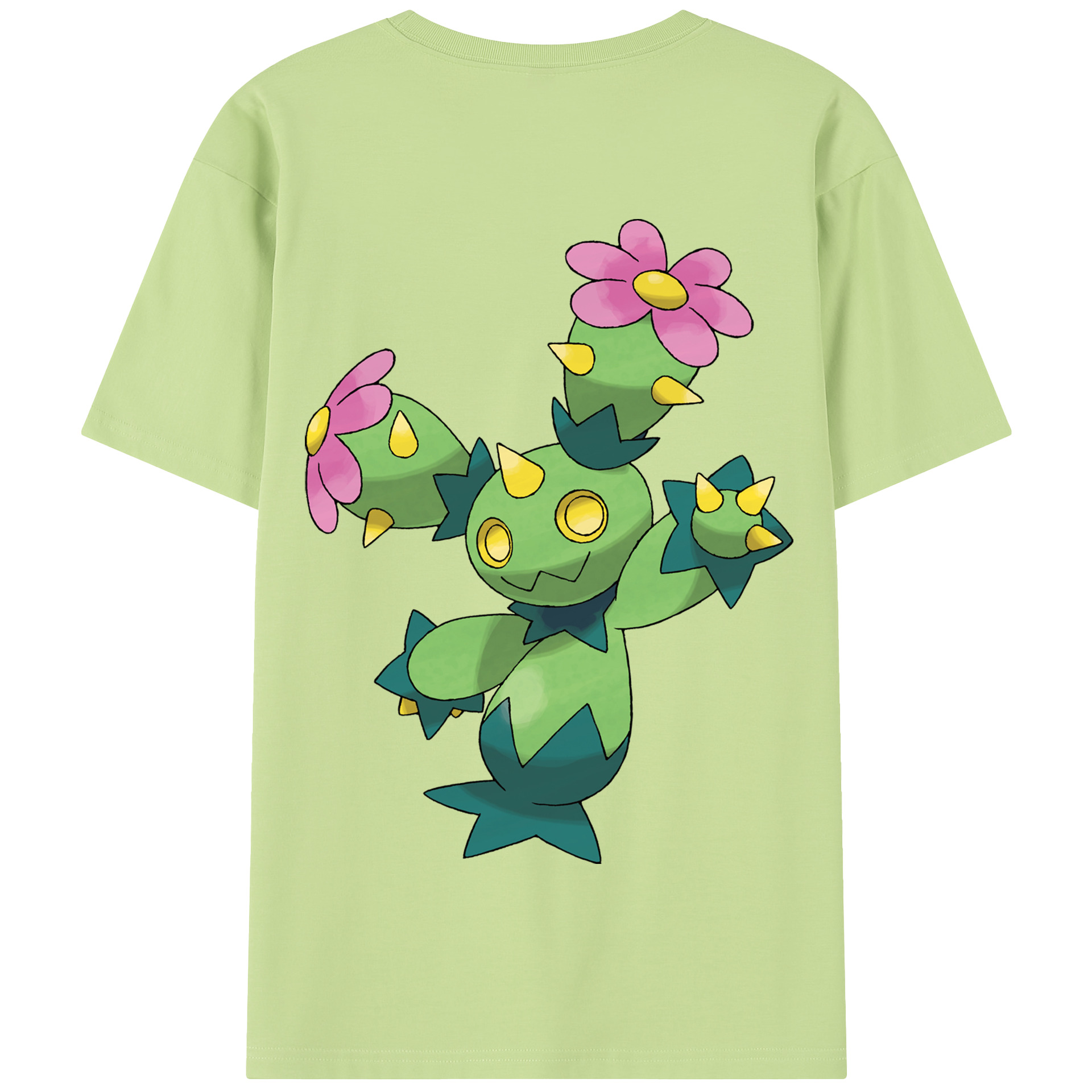 （画像用） ポケットモンスター Pokémon 綿100％半袖Tシャツ（背面プリント）